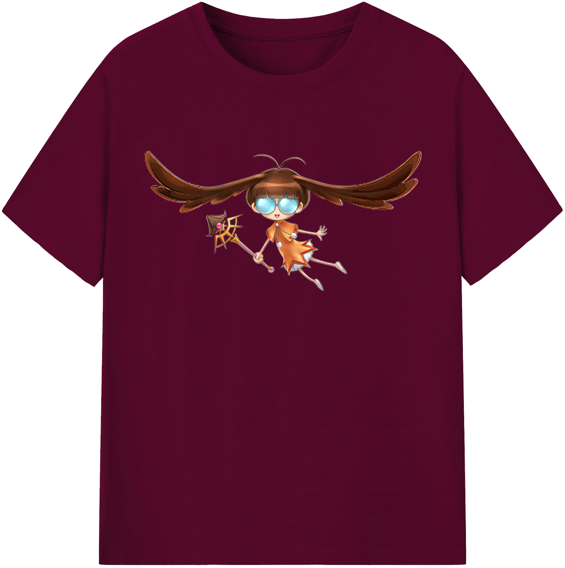 （画像用） 遊☆戯☆王 Yu-Gi-Oh! レディースカジュアルプリントTシャツ（綿100％）